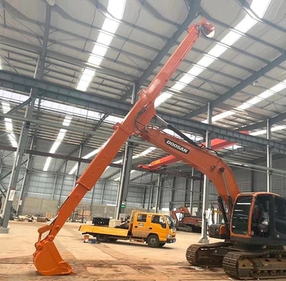 High-Strength Excavator Long Reach Telescopic Arm Boom Multiple Length For Hitachi