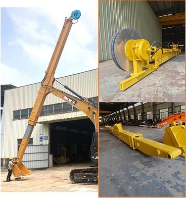 Practical Q355B Excavator Telescopic Boom Extension Length 14m For CAT320