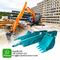 Anti Wear Excavator Sliding Boom Wear Resistant 4 - 12m For PC30 EX200