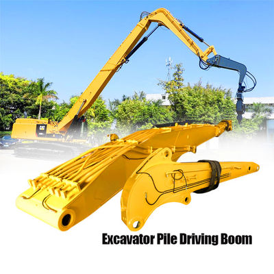 OEM 11-20m Excavator Boom Pile Driving High Efficiency For PC400 352 DX700