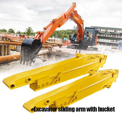 Durable Multiple Length Excavator Sliding Boom For PC100 320 SK350 Etc