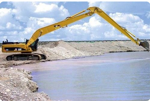 Guaranteed Long Reach Excavator Dipper Arm 10M-18M With Bucket and cylinder for CAT