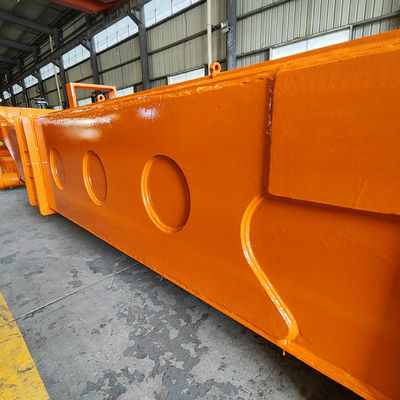 PC360 Excavator Long Boom Clamshell Telescopic Arm For Hitachi  Volvo