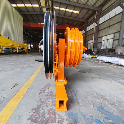 PC360 Excavator Long Boom Clamshell Telescopic Arm For Hitachi  Volvo