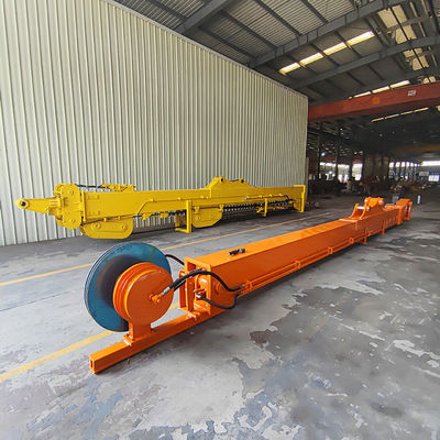 Hydraulic Telescoping Excavator Boom High-Efficient Grapple Telescopic Boom For  Hitachi