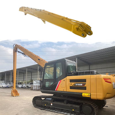 High Strength 23m 24m Demolition Boom Arm On Excavator For Sanny Komatsu Hitachi Kato Etc