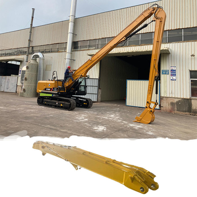 High Strength 23m 24m Demolition Boom Arm On Excavator For Sanny Komatsu Hitachi Kato Etc