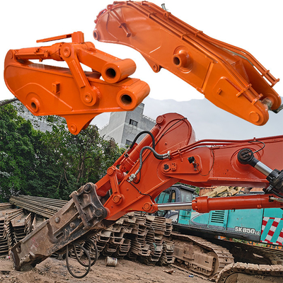 High strength Excavator tunnel boom short boom excavator long reach arm for excavator for cat hitachi komatsu zoomlion