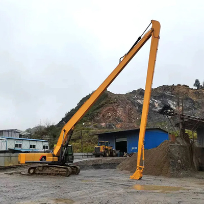 15m 16m Excavator Long Reach Arm Booms 10-16T Yellow / Black