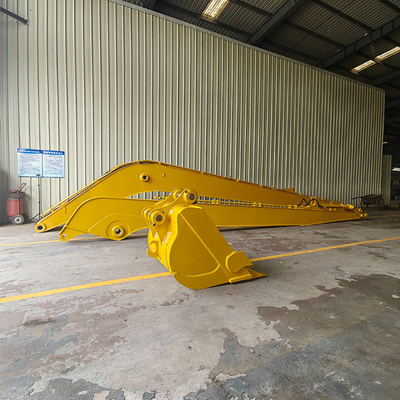 15m 16m Excavator Long Reach Arm Booms 10-16T Yellow / Black