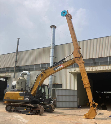 Hight Strength Excavator Telescopic Long Reach Boom Arm With Bucket For Liugong925