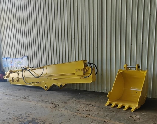 20-27ton Excavator 12m Sliding Arm High Efficient For Komatsu PC350 With Bucket