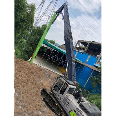 Manufacturer 19 - 22m High Reach Demolition Boom Extension Arm For 30 - 38 Ton Excavator