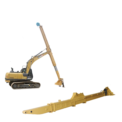 Hight Strength Excavator Telescopic Long Reach Boom Arm With Bucket For Liugong925