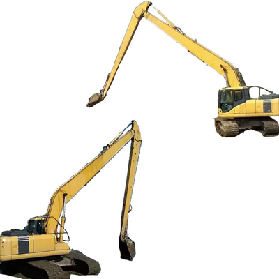 15m 16m Excavator Long Reach Arm Booms 10-16T Yellow / Black