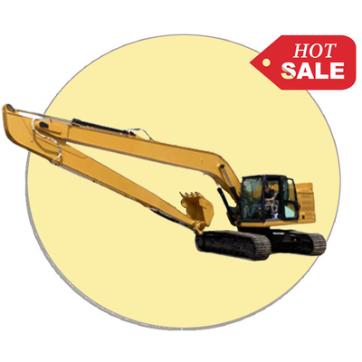 25m 28m Excavator Arm Extender Long Reach Boom And Arm Customization For Komatsu Kato