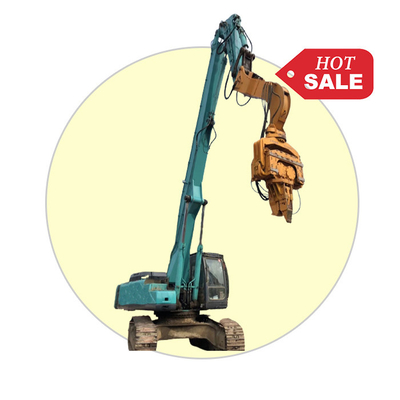 Excavator Pile Arm With Higher Pile Height For 20 Ton 30 Ton 45 Ton 55 Ton