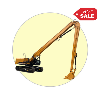 High Strength 23m 24m Demolition Boom Arm On Excavator For Sanny Komatsu Hitachi Kato Etc