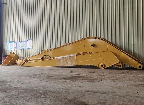 18m 19m Long Reach Excavator Booms Yellow Black Custom Color