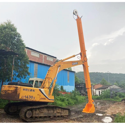 Double Reinforcing Excavator Telescopic Boom Wear Resistant 12 - 25m For SK250 SH260 SH380