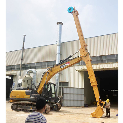 Double Reinforcing Excavator Telescopic Boom Wear Resistant 12 - 25m For SK250 SH260 SH380