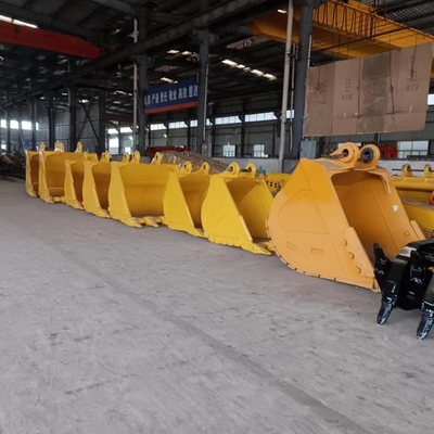 Strength SD Bucket Excavator Rock Bucket With 30mm Hardox450 Teeth Wear Plate