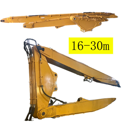 High Efficient Excavator Demolition Boom Demolition Boom Arm 16-30 M For CAT325 SK300 XE600 Etc