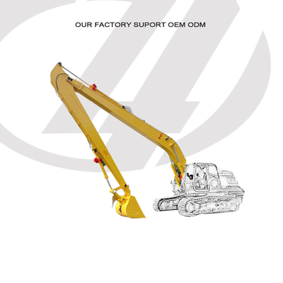 Customization Available High Strength Excavator Long Booms Arm long boom excavator 25-28m For XE370 SY550 Etc