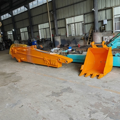 long arm excavator attachment 12 meter sliding arm sliding boom for hitachi doosan excavator