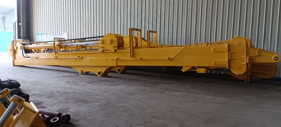 Excavator Telescopic Arm With Clamshell Bucket For Hitachi CAT Volvo XCMG Doosan