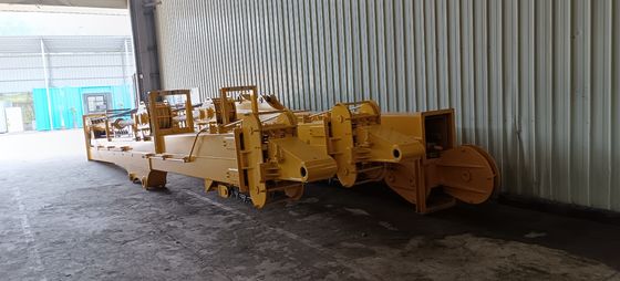 Excavator Telescopic Arm With Clamshell Bucket For Hitachi  Volvo XCMG Doosan