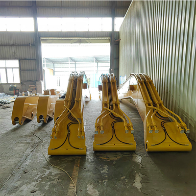 Custom Long Reach Excavator Reach, OEM ODM 8-30 Meters Extended Boom Arm for CAT Hitachi 6-120 ton Excavator Long Arms