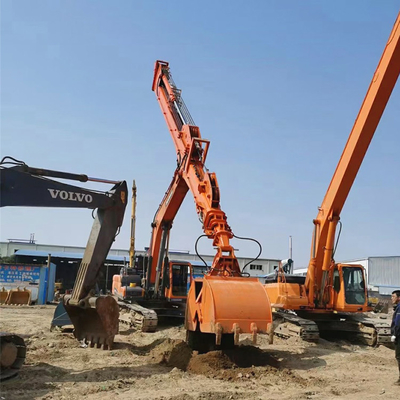Adjustable Extension Lengths Telescopic Arm Excavator For Varying Job Requirements
