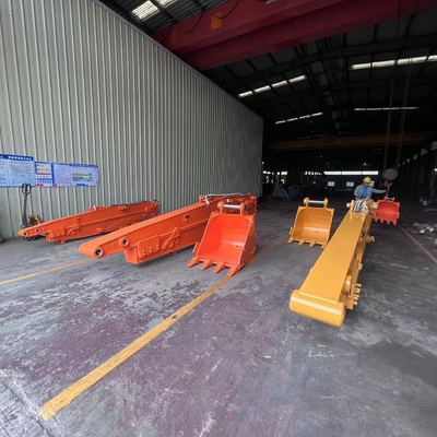 Q355B Painted Excavator Sliding Arm with 12M Length 0.5cbm Bucket Capacity Sliding Extension Way