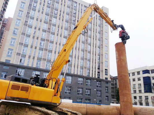 Excavator Pile Driver Attachment For  Hitachi Komatsu excavator pile arm pile boom