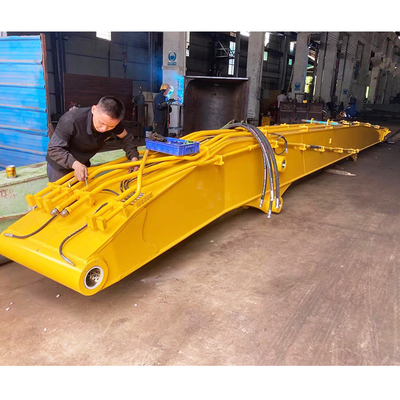 30 Feet Yellow Demolition Boom For XE200 Excavator - Customizable Solution