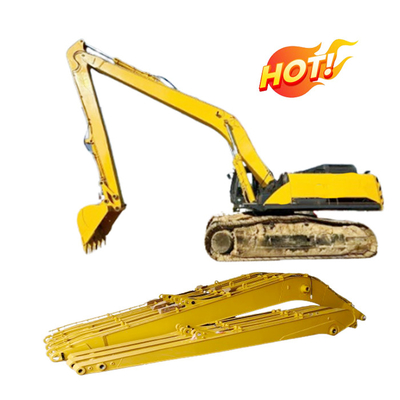 15m Maximum Length New Long Reach Excavator Booms 10-30m Boom Length 1.8 Cum Rock Bucket