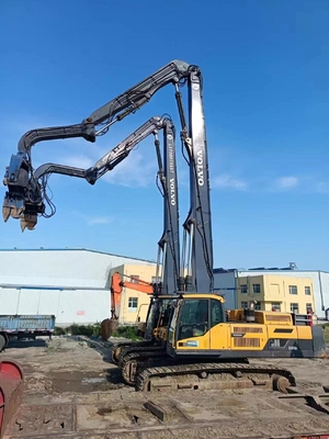 Steel Excavator Pile Driving Machine 7.5 Tons Weight 3 Tons Load Capacity_IDLE