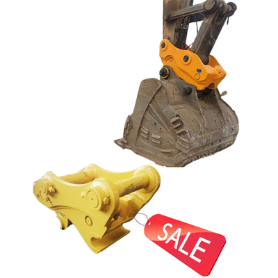 Safe High Effective Hydraulic Excavator Quick Coupler Hitch With Pins For Cat Hitachi Komatsu Sanny