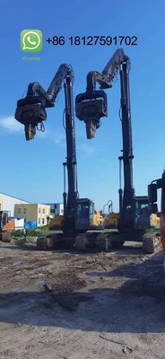 Professional Excavator pile driver attachment for excavators excavator long reach boom excavator long boom arm for sale