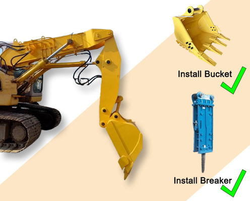 Cat Hitachi Komatsu Excavator Tunnel Boom excavator shorten arm excavator shorten boom arm excavator boom and arm digger boom arm short reach boom