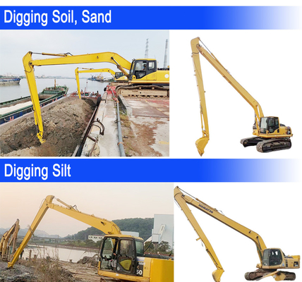 Hot Sale Long Reach Excavator Booms With Bucket Cylinder For Cat Komatsu