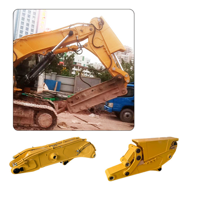 Shorten Arm High Effective Excavator Tunnel Boom With Bucket