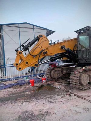 High Quality Hyundai R350 Excavator Tunnel Arm For Narrow Tunnel Basement