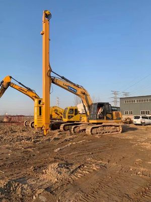 High-strength excavator PC350 two-stage telescopic boom arm tube LG700 material configuration attachment bucket deep pit construction operation 35T