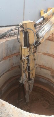 Durable Excavator Sliding Arm PC200 Caisson Foundation Pit Municipal Engineering Q355B 20T