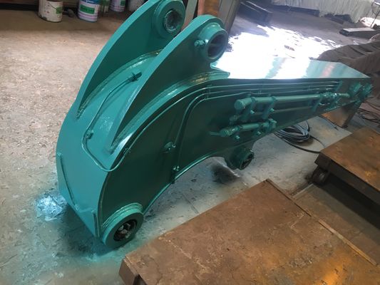 High Efficiency Excavator PC360 Pile Driving Arm Large And Small Arm Opening Angle 160 Degrees Q355B