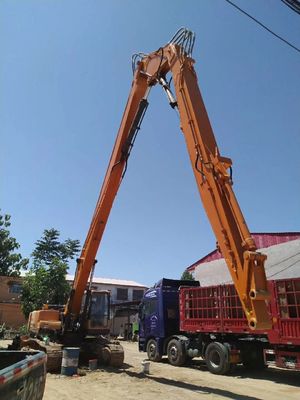 Multi Functional Excavator Three Stage Dismantling Arm CAT325 For Precise Crushing Of Q355B