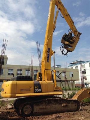 Pile Driving And Pile Pulling Excavator Pile Driving Arm CAT340 Customized With Pile Driver