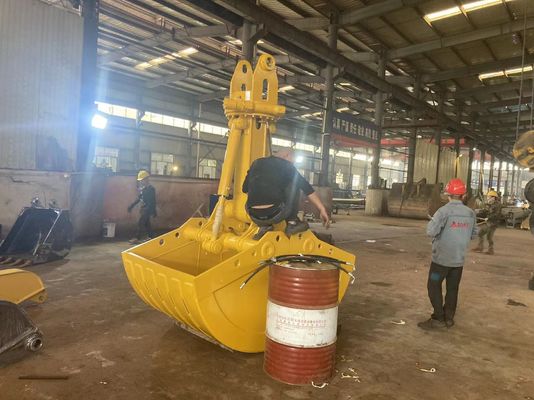 Customizable Loading Excavator Clamshell Bucket Large Capacity Materials According To Model